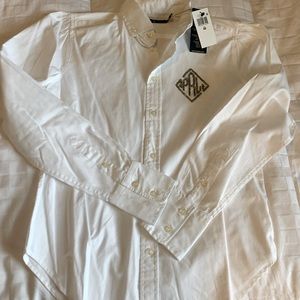 New Ralph Lauren Button Down Top